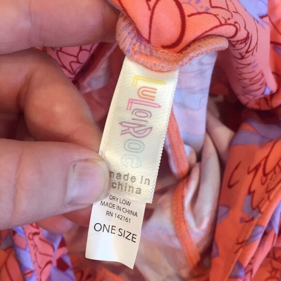 OS NWOT LuLaRoe Leggings H02 4661 - Picture 3 of 3